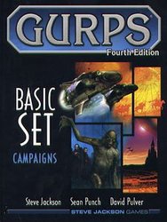 GURPS -  GURPS 4TH ED BASIC SET - CAMPAIGNS