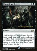 Guilds of Ravnica Promos -  Mausoleum Secrets