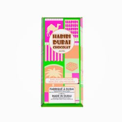 HABIBI DUBAI CHOCOLAT -  CHOCOLAT AU LAIT BAKLAVA ET PISTACHE (200 G)