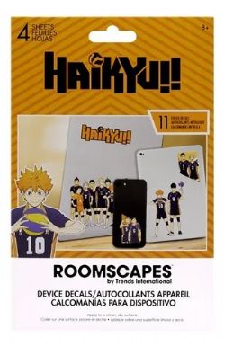 HAIKYU!! -  11 AUTOCOLLANTS MÉTALLIQUE - 4 FEUILLES D'AUTOCOLLANTS