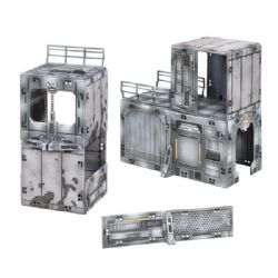 HALO: FLASHPOINT -  OUTPOST BUILDABLE TERRAIN SET (ANGLAIS)