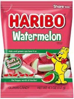 HARIBO -  JUJUBES AU MELON D'EAU (142G)