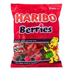 HARIBO -  JUJUBES BAIES - CROQUANTES & MOELLEUSES (113G)