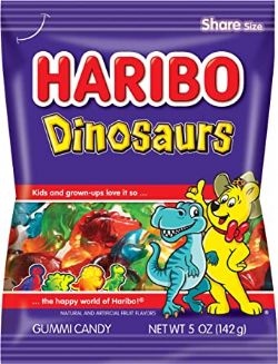 HARIBO -  JUJUBES DINOSAURES (142G)