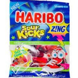 HARIBO -  JUJUBES SÛRS EN FORME DE SOULIERS (142G) -  HARIBO Z!NG