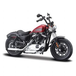 HARLEY-DAVIDSON -  2018 FORTY-EIGHT SPECIAL 1/18 - ROUGE -  SERIES 39