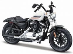 HARLEY-DAVIDSON -  2018 FORTY-EIGHT SPECIAL (VER. AUSTRALIENNE) 1/18 - BLANC -  SERIES 38