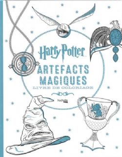 HARRY POTTER -  ARTEFACTS MAGIQUES - LIVRE DE COLORIAGE