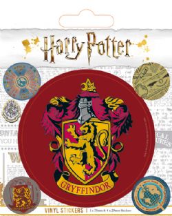 HARRY POTTER -  AUTOCOLLANTS - GRYFFONDOR