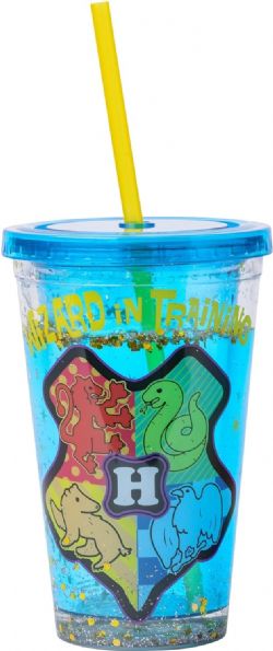 HARRY POTTER -  BOULE À NEIGE EN PLASTIQUE CHIBI CREST WIZARD IN TRAINING, TASSE FROIDE (414 ML)