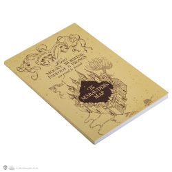 HARRY POTTER -  CARNET À COUVERTURE SOUPLE - CARTE DU MARAUDEUR