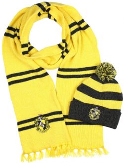 HARRY POTTER -  COMBO TUQUE/FOULARD - POUFSOUFFLE