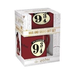 HARRY POTTER -  ENSEMBLE CADEAU DE TASSE ET BAS POUDLARD EXPRESS (315 ML)