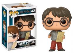 HARRY POTTER -  FIGURINE POP! EN VINYLE DE HARRY POTTER AVEC LA CARTE DU MARAUDEUR (10 CM) 42