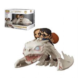 HARRY POTTER -  FIGURINE POP! EN VINYLE DE HARRY, RON & HERMIONE SUR DRAGON (10 CM) 93