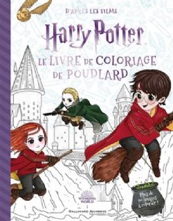 HARRY POTTER -  LE LIVRE DE COLORIAGE DE POUDLARD