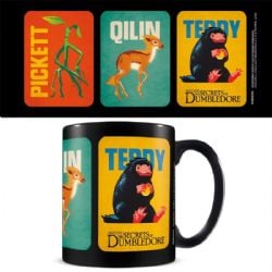 HARRY POTTER -  LES ANIMAUX FANTASTIQUES - LES SECRETS DE DUMBLEDORE - NOIRE (325 ML) -  TASSE EN CÉRAMIQUE