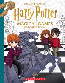 HARRY POTTER -  MAGICAL GAMES COLORING BOOK
