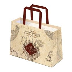HARRY POTTER -  SAC FOURRE-TOUT RÉUTILISABLE DE LA CARTE DU MARAUDEUR