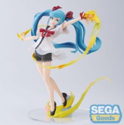 HATSUNE MIKU: PROJECT DIVA MEGA 39'S -  FIGURINE DE HATSUNE MIKU - SHINY T.R. -  SEGA FIGURIZM