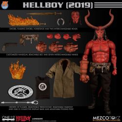 HELLBOY -  FIGURINE DE HELLBOY (2019) 1/12 -  ONE:12 COLLECTIVE