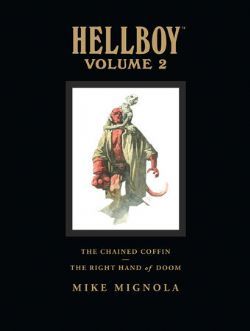 HELLBOY -  THE CHAINED COFFIN AND THE RIGHT HAND OF DOOM (LIBRARY EDITION) HC 02