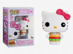 HELLO KITTY -  FIGURINE HELLO KITTY (KAWAII BURGER SHOP) EN VINYLE (10 CM) 29