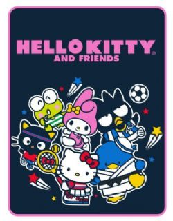 HELLO KITTY -  JETÉE ULTRA DOUCE - HELLO KITY AND FRIENDS (122 CM X 152 CM)