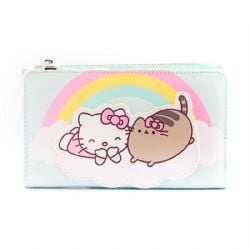 HELLO KITTY X PUSHEEN -  PORTEFEUILLE PUSHEEN ET HELLO KITTY -  LOUNGEFLY