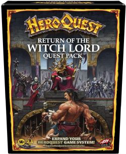 HERO QUEST -  RETURN OF THE WITCH LORD QUEST PACK (ANGLAIS)