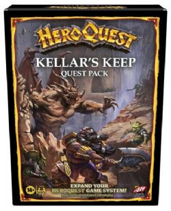 HEROQUEST -  EXTENSION - KELLAR'S KEEP QUEST PACK (ANGLAIS)