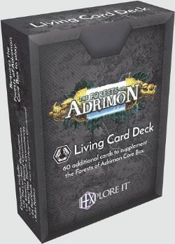 HEXPLORE IT -  FORESTS OF ADRIMON - LIVING CARD DECK (ANGLAIS)