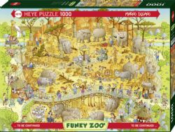 HEYE -  HABITAT AFRICAIN (1000 PIÈCES) -  FUNKY ZOO