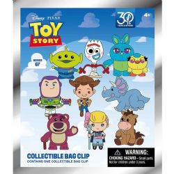 HISTOIRE DE JOUETS -  MINI FIGURINE 3D AVEC CLIP ALÉATOIRE - 30E ANNIVERSAIRE