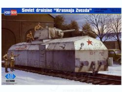 HOBBY BOSS -  1/72 - TRAIN BLINDÉ SOVIÉTIQUE “KRASNAJA ZVEZDA” -  TRAIN 82912