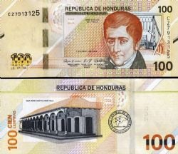 HONDURAS -  100 LEMPIRAS 2022 (2024) (UNC) W112