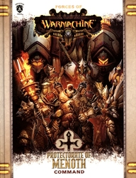 HORDES -  PROTECTORATE OF MENOTH - COMMAND (HARDCOVER) (ANGLAIS) -  WARMACHINE