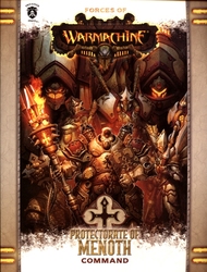 HORDES -  PROTECTORATE OF MENOTH - COMMAND (SOFTCOVER) (ENGLISH) -  WARMACHINE