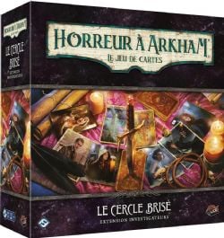 HORREUR À ARKHAM : LE JEU DE CARTES -  LE CERCLE BRISÉ (FRANÇAIS) -  EXTENSION INVESTIGATEURS