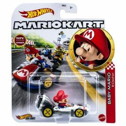 HOT WHEELS -  BABY MARIO - B-DASHER -  MARIO KART