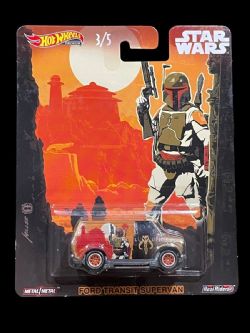 HOT WHEELS -  FORD TRANSIT SUPERVAN 1:64 -  STAR WARS