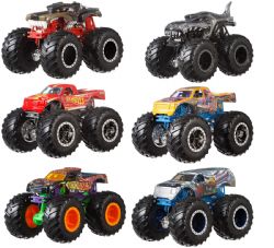 HOT WHEELS -  MONSTER TRUCKS - MODELE ALÉATOIRE - 1:64 CAMION