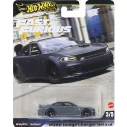 HOT WHEELS PREMIUM -  2020 DODGE CHARGER HELLCAT -  RAPIDE ET DANGEREUX 3/5