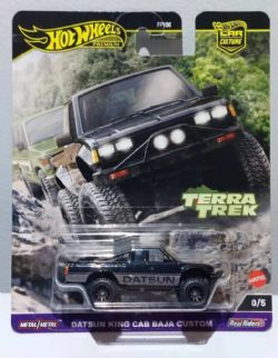 HOT WHEELS PREMIUM -  DATSUN KING CAB BAJA CUSTOM - CHASE 1/64 -  CULTURE AUTOMOBILE 2024 0/5