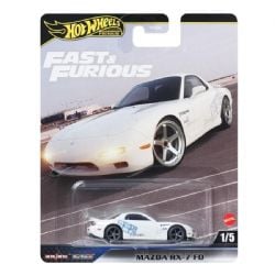 HOT WHEELS PREMIUM -  MAZDA RX-7 FD -  RAPIDE ET DANGEREUX 1/5