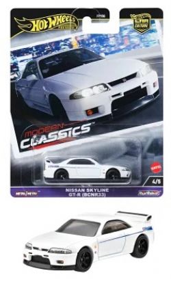 HOT WHEELS PREMIUM -  NISSAN - SKYLINE GT-R (BCNR33) - 1/64 -  CAR CULTURE 4/5