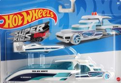 HOT WHEELS -  VÉHICULE - SEA-NIC ROUTE -  SUPER RIGS