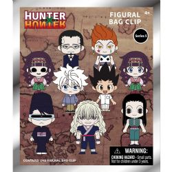 HUNTER X HUNTER -  MINI FIGURINE 3D AVEC CLIP ALÉATOIRE - SÉRIE 5