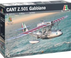 HYDRAVION -  CANT Z.501 GABBIANO - 1/72 -  ITALERI 112