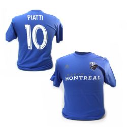 IMPACT DE MONTRÉAL -  T-SHIRT PIATTI #10 - BLEU (ADOLESCENT)